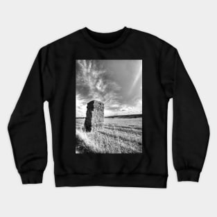 Straw Bales Stacked High Crewneck Sweatshirt